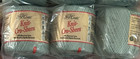 Vintage J p Coats Knit-cro-sheen    set Of 3 -size 10 Crochet Thread   aqua seafoam