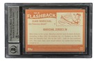 Juan Marichal Signed 2013 Topps Heritage  far-jm Card Bas Auto 10