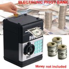 Electronic Piggy Bank Atm Password Money Box Cash Coins Saving Auto Deposit Gift