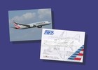 American Airlines Boeing 787 8 And 9 - Set Of 50 Aviation Trading Cards