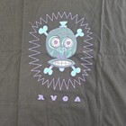 Rvca Men s Nomad Graphic Tee Shirt Size Large Regular Fit Short Sleeve Black