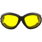 2 Motorcycle Padded Goggles-sun Glasses-driving Mirror   Yellow Lens