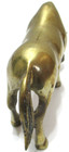 Vintage Solid Brass Horse Grazing Figurine 4 5 8  X 2 7 8 