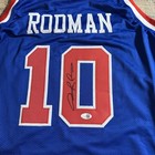 Dennis Rodman Signed Detroit Pistons Jersey Jsa Coa Autographed Bad Boys Hof