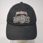 Michelob Amber Bock Slideback Baseball Cap Black One Size Embroidered Capstone