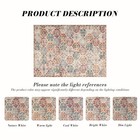 Area Rug 4  6  Vintage Boho Rug ultra-soft Low Pile  Washable  Non Slip stai