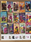 Barney Vhs Lot Of 31 Tapes Vintage 90s Christmas Sing Along Kids Classics