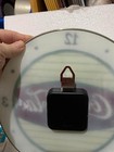 Coca-cola  stained  Glass Clock 10  Fishtail Logo New In Box New Old Stock