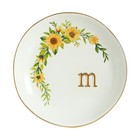 Collective Home - Ceramic Jewelry Tray  Trinket Dish For Rings 4 75 Inches  M