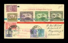 Nicaragua  brazil 1932 05 14 Graf Zeppelin Reg  Letter Managua-s paulo rio-ger R