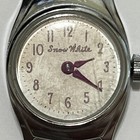 Vintage Us Time Walt Disney Snow White Mechanical Watch Works Great 
