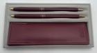 Cross Ladies Ballpoint Pen   0 5 Pencil Set   Burgundy Pouch  224105