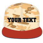 Personalized Embroidered Baseball Hat Snapback Cap Camo Custom Text Logo W004