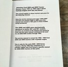 Ford 600 900 601 1801 Tractor Service Manual Repair Shop Workshop Gas Diesel