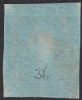 1841 Sg8 1d Red Brown Plate 36 Very Fine Used 4 Large Margins Maltese Cross  ba 