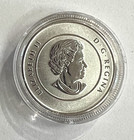2011 Canada Canoe  20 1 4 Oz  9999 Fine Silver Coin