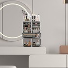 Clear Makeup Cosmetic Organizer Display Storage Drawers Case With 12 Drawers