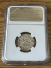 1198- 1219 Silver Cilician Armenia Tram Levon I Crusades Coinage Ngc Ms 62