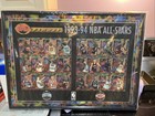 Nba Framed 1993-94 Topps Finest All-stars Uncut Sheet Of Basketball Cards New