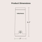 Baby Brezza Superfast Portable Rechargeable Bottle Warmer White