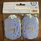 New 25 Pcs It s A Boy Announcement Tags
