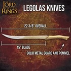 Lord Of The Rings Legolas Greenleaf Knives Set  Officially Licensed  Coa  Lotr