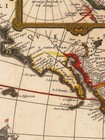 1627 New World Exploration Historic Vintage Style Wall Map - 18x24