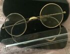 Antique 12k Gold Filled Spectacles Glasses With Original Case