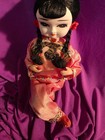 Active Haunted Doll  Female Aiko Oriental Peace Friend Spirit Infused Guardian