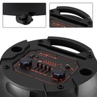 Dual 12  Woofer Portable Fm Bluetooth Party Speaker Heavy Bass Sound With Mic