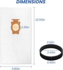 6 Pack Vacuum Filter Bags   2 Belts For Kirby Avalir Sentria G Series Replace