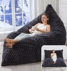 3 In 1 Bean Bag Chair Giant Bean Bag Chairs Convertible Bean Bag Floor Cushio   