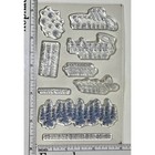 Stampin  Up  Merry Christmas Clear Cling Stamp Set Holiday Theme