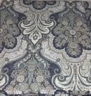 Pottery Barn Jordana Paisley Medallion Floral Blue Set Of 2 Euro Pillow Shams