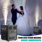700w Cold Spark Machine Party Stage Sparkle Dj Party Wedding Show W  Flight Case