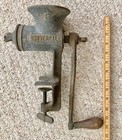 Vintage Cast Iron Universal L f    C New Britain Conn  Usa  3 Meat Grinder