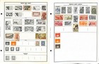 French West Africa Stamp Collection On 5 Harris Pages 1943-58  bc 