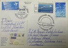 1984 Netherlands Uiver Memorial Flight Card Haarlem Melbourne Klm Dc2 Aviation