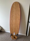 6 8 Ft Soft Top Hybrid Surfboard - Wax-free Surfboard   Hard Epoxy Bottom