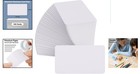 Versatile 100pcs Blank Thank You Cards - 3 5  X 2  - Writable Kraft Paper