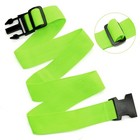 Luggage Straps For Suitcases  Travel Belt Multiple Connector  2 Pack Green      