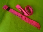 Hot Pink Double Nylon Heavy Duty Off Billet  latigo Tie Strap For Western Saddle