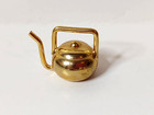 Miniature Brass Doll House   Home Decor Tea Pot 1 12 Scale