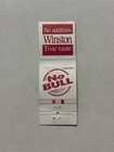 Winston Cigarettes Vintage Matchbook Cover 720