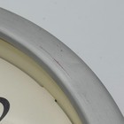 Primex Metal glass Wireless Wall Clock W out Transmitter Used Guaranteed