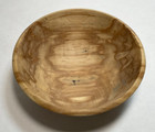 2004 Handcrafted Wood Bowl 7        Very Smooth With Natural Imperfections