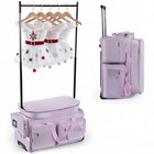 Dance Bag With Garment Rack 28 purple Dance Costumes Rolling Garment Bags