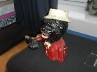 Black Americana Jolly Nigger Bank Cast Iron Money Box