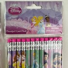 Disney Princess Wood Pencils 2 Packs Of 12 Belle Cinderella Snow White Ariel
