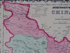  map  Johnson s China  c  1861 